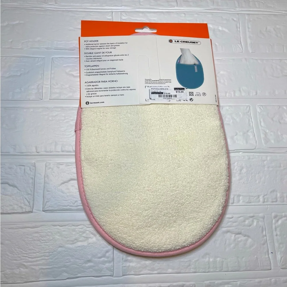 New Le Creuset Pot Holder 100% Cotton